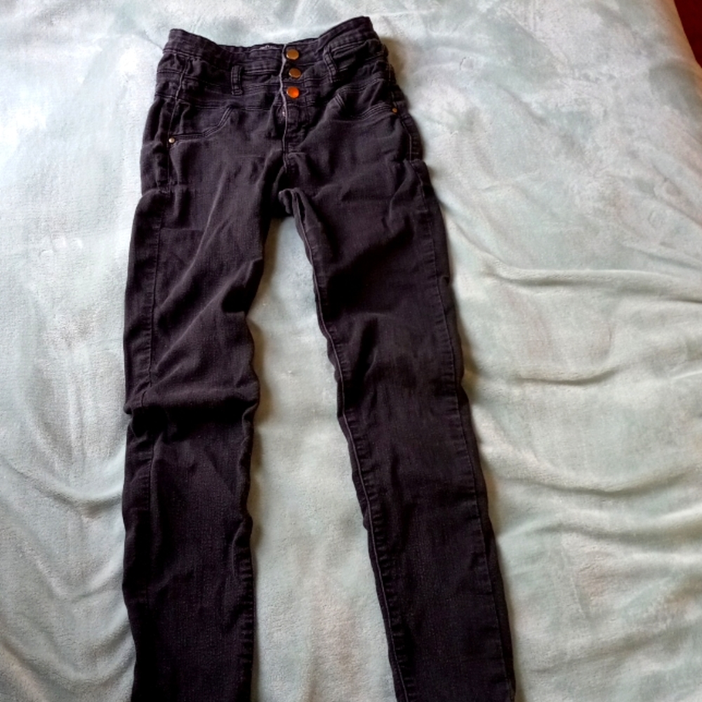 Black High waist jeans